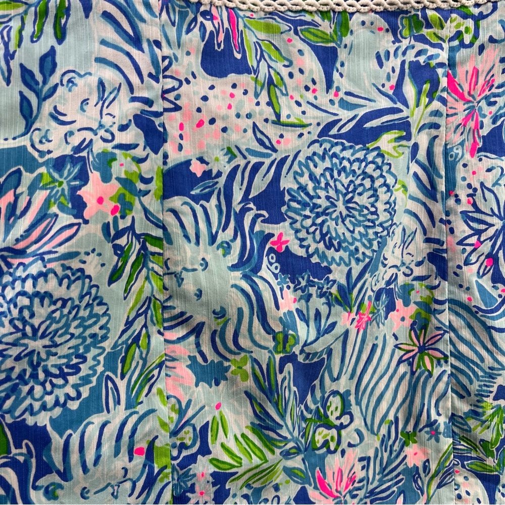 Lilly Pulitzer Coastal Blue Lion Sundress - Picture 10 of 13